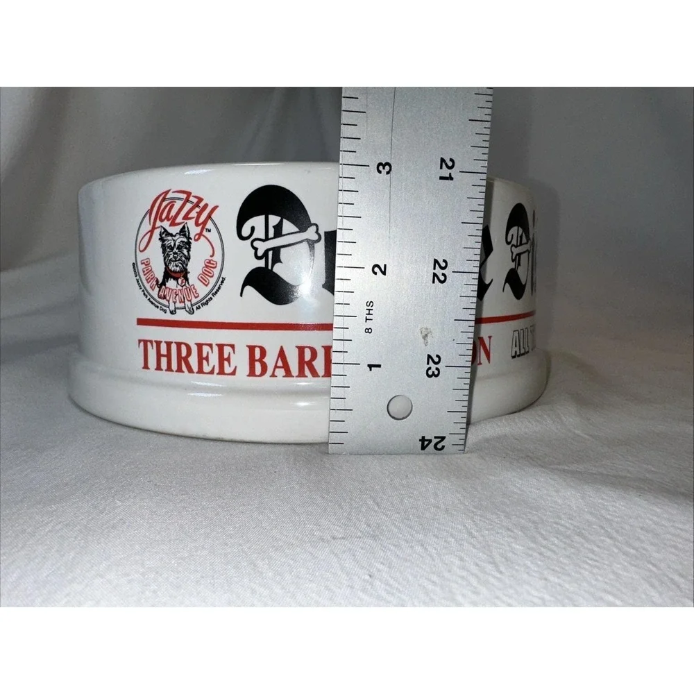 Doggie Dish 3 Barks Edition. Jazzy Park Avenue Bone Dog 2003 Dog Dish Newspaper